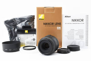 ☆美品【NIKON】AF-S MICRO NIKKOR 40mm F2.8 G DX ニコン 管 : 4988