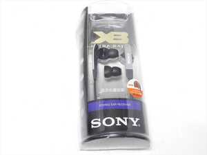 未使用 SONY 純正 イヤホン MDR-XB40EX ソニー イヤフォン 送料290円　811　