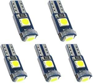 T5 LED メーター球 パネル球 エアコン球 ウェッジ球 ホワイト 白 ダッシュボード メーター インパネ エアコンパネル ルー