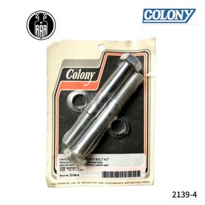 ハンドルバー ライザー 六角ボルト キット 1/2-13 x 3 -3/4 ハーレーダビッドソン 2139-4 colony コロニー