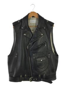 SUGARHILL◆23SS/SHEEP SKIN RIDER’S VEST/ベスト/2/レザー/BLK/23SSLA04