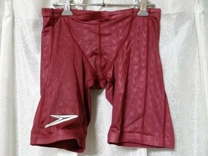 中古 ミズノ SPEEDO スピード 水泳 競泳水着 ウロコ スパッツ スイムウエア Lサイズ