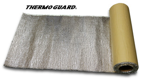 ［公式］耐熱シート サーモガード(R) 厚いタイプ 25cm巾 x 2m長 x 1.60mm厚 強力粘着付 断熱シート耐熱布 断熱布