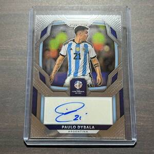 Paulo Dybala Auto 2024 Panini Prizm Conmebol Copa America Soccer Autograph 直筆サイン