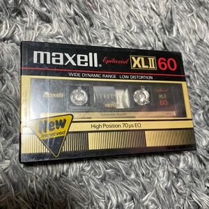 maxell カセットテープ 希少 レア XL II 60 新品 未開封