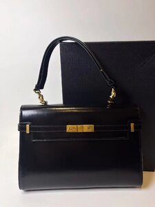 Saint Laurent 極美品 イヴ・サンローラン ハンドバッグ レディーススタイル ブラック