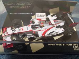 1/43 MINICHAMPS 2006年スーパーアグリF1チームSA05#23 井出有治