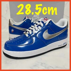 送料無料【新品 デッドストック】28.5cm NIKE AIR FORCE 1 2009 ALLSTAR LOWナイキ エアフォース ワン ロー オールスター ブルー シルバー