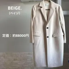 BEIGE.（ベイジ）★チェスターコート ピンクベージュ