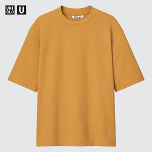 UNIQLO U エアリズム コットン オーバーサイズ Tシャツ / XL サイズ ORANGE JWA UNIQLO and JWAnderson ユニクロ