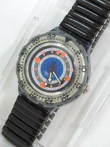 【デッドストック】 スウォッチ Swatch SCUBA200 SDM100 BLACK GONDOLA 1994年 腕時計 #SWD2024 【未使用】