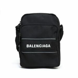 171s BALENCIAGA バレンシアガ スポーツ メッセンジャーバッグS 638657 斜め掛け ブラック