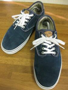 VANS CHIMA FERGUSON PRO 紺 スウェード ２９ USED スケート