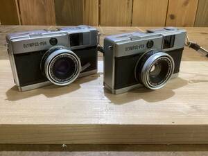 OLYMPUS EED ハーフフィルムカメラ　2台セット　動作未確認　現状品　中古