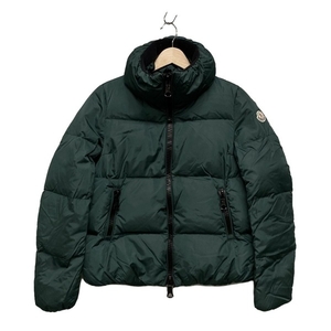 モンクレール MONCLER ダウンジャケット サイズ0 XS CHERY(シェリー) グリーン レディース 長袖/冬 美品 ジャケット