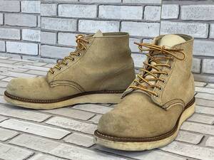 ＵＳＥＤ　レッドウィング　RED WING　8167　クラシックラウンド　プレーントゥ　ブーツ　サイズ８Ｅ　USA製　05/08