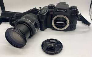 A8986 MINOLTA ミノルタ α-7 ボディ ブラック デジタル一眼レフカメラ AF24-105レンズ付き★通電確認済み★