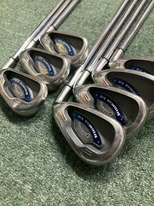 ★中古アイアンセット　キャロウェイ STEELHEAD (5I~Pw,Aw) ７本セット　【R】