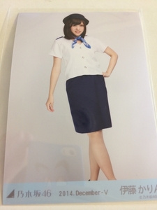 乃木坂46 2014 WEB限定生写真 CA風 伊藤かりん ヒキ1枚 ②