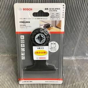 【未使用品】〇BOSCH(ボッシュ) カットソー・マルチツール用ブレード32mm (スターロック・5本組) AII65APB/5