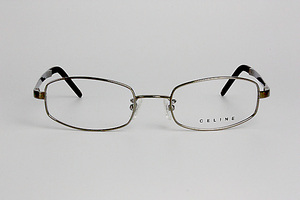 【未使用・新品】CELINE セリーヌ LUNETTES チタン フルリム シルバー VC1023J COLOR:579 MADE IN JAPAN