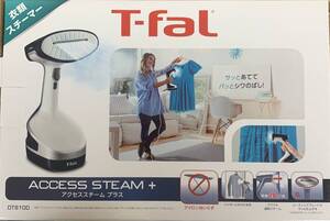 ★T-fal ティファール★【未使用品】衣類スチーマー「アクセススチーム プラス [DT8100] ホワイト」/ スチームアイロン /E