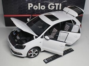 ▲入手困難！白！VW特注 1/18 Volkswagen フォルクスワーゲン ポロ Polo Gti 2013 新品