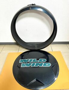 【中古品】WILD WIND ワイルドウィンド 背面 タイヤカバー スペアタイヤカバー