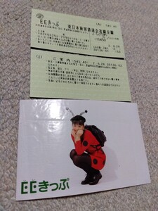 JR東日本　EEきっぷ　平成2年6月28日