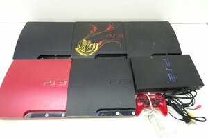 25JY●SONY ソニー PS3 PS2 本体 コントローラー まとめ ジャンク品 中古 動作未確認