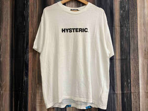 HYSTERIC GLAMOUR ヒステリックグラマー 半袖Tシャツ ロゴ ホワイト L 店舗受取可