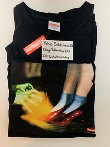 【新品】 Supreme　シュプリーム　Tシャツ DOROTHY RUBY RED SLIPPERS WIZARD OF OZ　Box Logo　黒　XL　希少