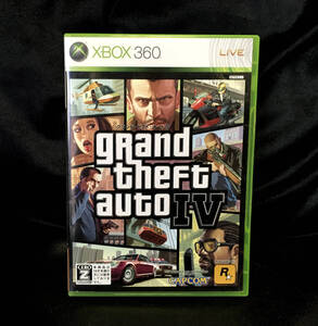 XBOX360 grand theft auto IV 中古