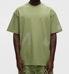 新品 送料込 NIKE NRG ISPA SEASONAL S/S TEE Lサイズ 緑(ALLIGATOR) ナイキ シーズナル Tシャツ イスパ アイエスピーエー 厚手