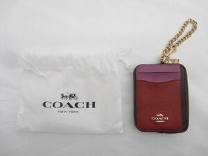 コーチ COACH カードケース コインケース パスケース ポーチ C1886 レザー 服飾小物