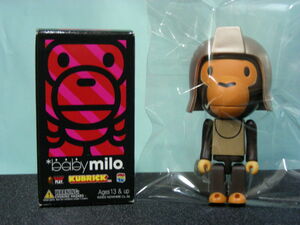 ★KUBRICK APE baby milo エイプ キューブリック ベビーマイロ シリーズ1 ●CHIMP GENERAL 内袋開封品