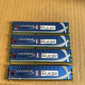 （99A）HYPERX Genesis Kingston KHX1600C9D3K4/16GX 4枚