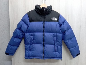 THE NORTH FACE ザノースフェイス ダウンジャケット ND92234 サイズМ パープル×ブラック 紫 黒 メンズ 冬