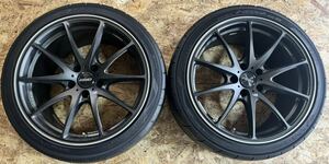 【希少！】RAYS VOLK RACING G25 ホイール 18インチ 9.5J＋35 PCD114.3 5穴 5H レイズ シルビア スカイライン WRX JZX100 FD3S JZA80 Z33