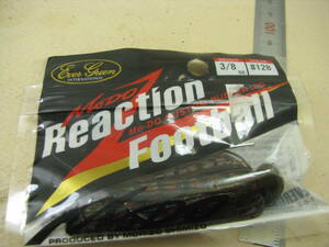 清水盛三 エバーグリーン リアクションフットボール 3/8 アメリカンクロー 新品 Evergreen ReactionFootball Mo-Do Custom RubberJig