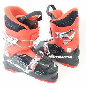 中古 子ども用 19/20 NORDICA SPEEDMACHINE J2 ジュニア22-22.5cm/ソール長265mm スキーブーツ ノルディカ スピードマシーン