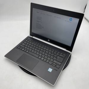 ★SSD搭載/角破損小あり★ HP ProBook 430 G5 [Core i3 8130U 8GB 256GB 15.6インチ OSなし] 中古 ノートパソコン (8633)