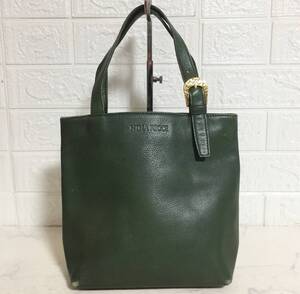 no29199 NINA RICCI ニナリッチ スペイン製 本革 レザー ハンド トート バッグ