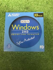 【s3445】［未使用品］三菱化学株式会社 Windows 2HD フロッピーディスク 10枚入り 2HDV10