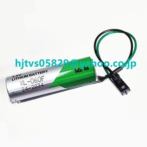 新品 XENO XLP-060F AA 3.6V バッテリー 交換用 リチウムイオン電池 ER14505 AA 3.6V 2400mAh チオニル塩化物電池 黒プラグ