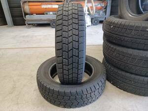 155/65R13 グッドイヤー アイスナビ7 9山 2本 No.175