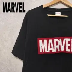 1753 MARVEL 【LL】Tシャツ マーベル タグ 名前あり 希少 刺繍