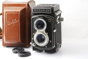 ★訳あり大特価★ リコー RICOHFLEX NEW DIA RICONAR 8cm F3.5 ニューダイヤ 二眼レフカメラ #X33040050