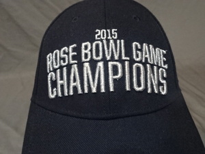 激レア USA購入 Nike オレゴン大学ダックス 【OREGON DUCKS】カレッジ アメフト【2015 ROSE BOWLGAME CHAMPION】ロゴ刺繍入りCAP 中古良品