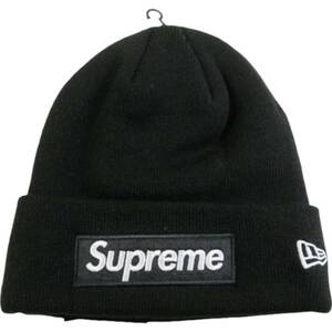 Supreme x New Era box-logo beanie Black シュプリーム ニューエラ ボックス ロゴ ビーニー ブラック B268